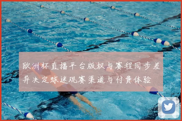 欧洲杯直播平台版权与赛程同步差异决定球迷观赛渠道与付费体验